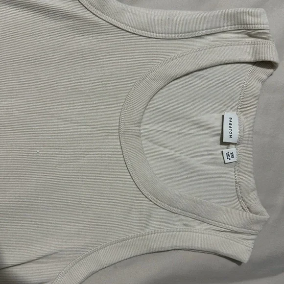 Aritzia Busy tank top in matte pearl - Picture 8 of 9